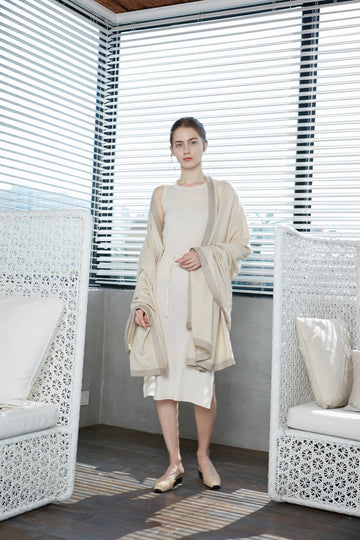 Cashmere throw